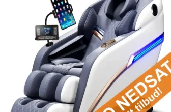 SPAR – DEMO MODEL:Massagestol 4D Pro+ Hvid med Varmeterapi og Stemmekontrol