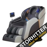 Massagestol 8D – Zero Gravity og Varmeterapi