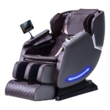 Massagestol 4D Luksus+ med SL-teknologi, Varmeterapi, Stemme Kontrol & Touchsk?rm
