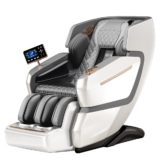 Massagestol 4D Luksus Pro+ med SL-teknologi, iongenerator, Varmeterapi, Hjertefrekvens Scanner, Stemme Kontrol & Touchsk?rm